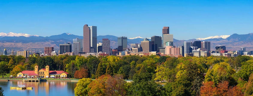 Denver City Park Skyline